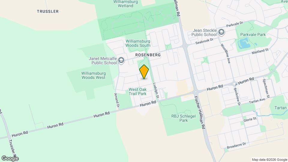 270 Grovehill Cres Map and Location Details