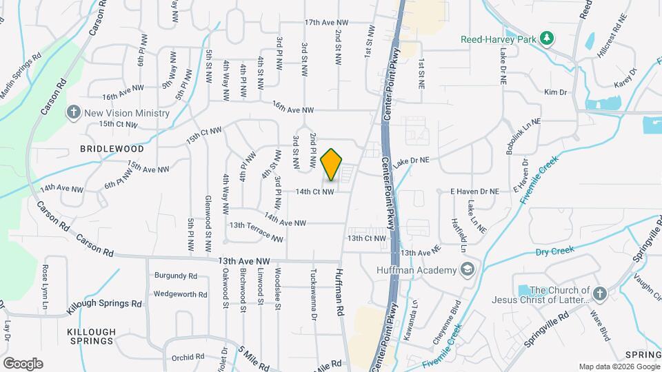 104 14th Ct NW Map and Location Details