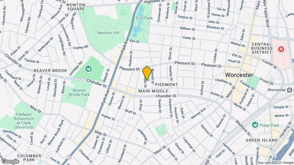 13 Winslow St Mapa y Detalles de la Ubicación