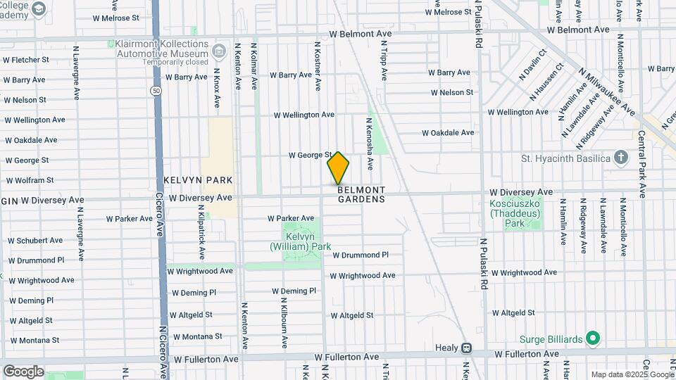 2810 N Lowell Ave Map and Location Details