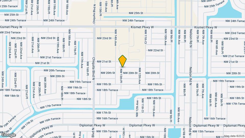 1246 NW 20th Terrace Map and Location Details