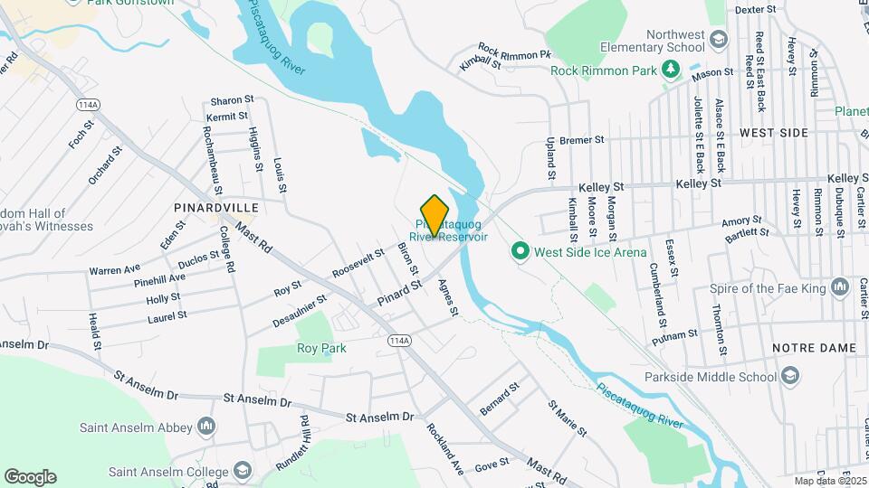 Piscataquog River Apartments Map and Location Details