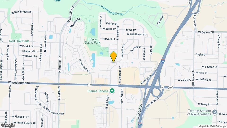 1361-1385 N Salem Rd Map and Location Details
