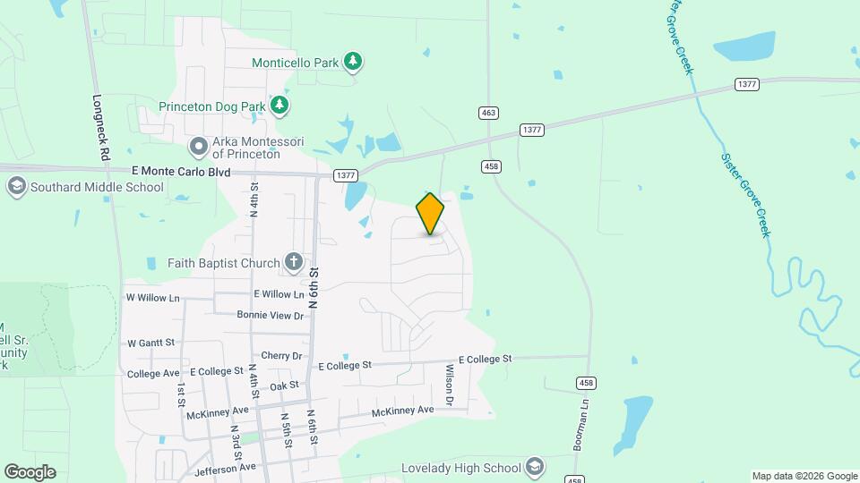 1203 Witherspoon Ln Map and Location Details