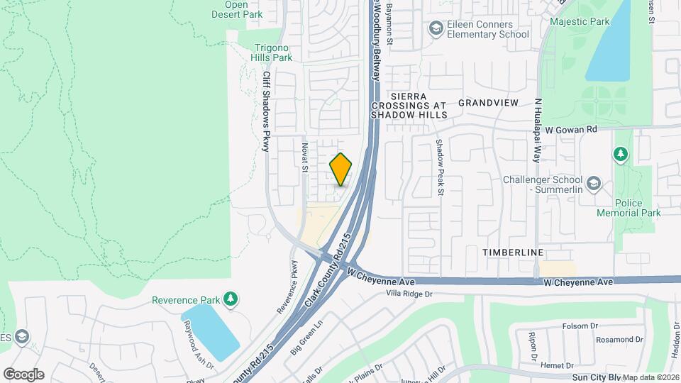 3425 N Bearpin Gap Ln Map and Location Details