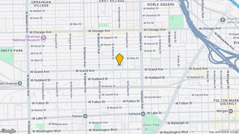 509 N Hartland Ct Map and Location Details