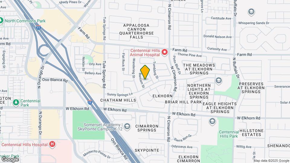 8116 Squaw Springs Ln Map and Location Details