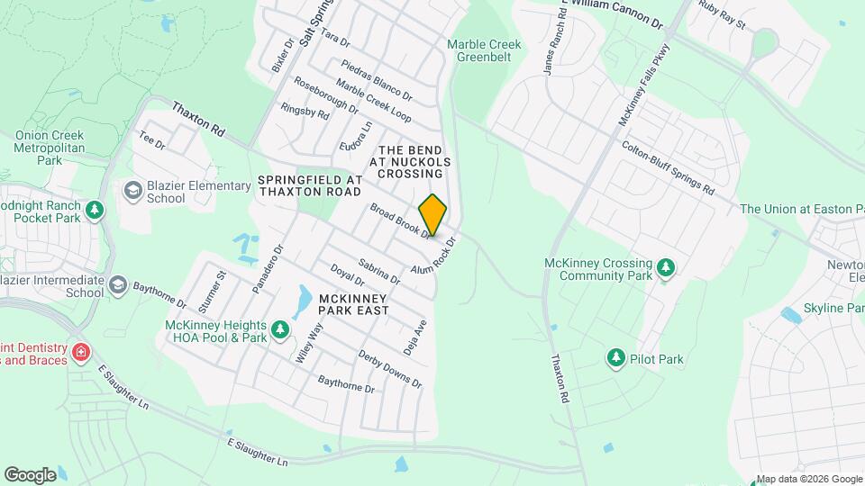 6909 Broad Brook Dr Mapa y Detalles de la Ubicación