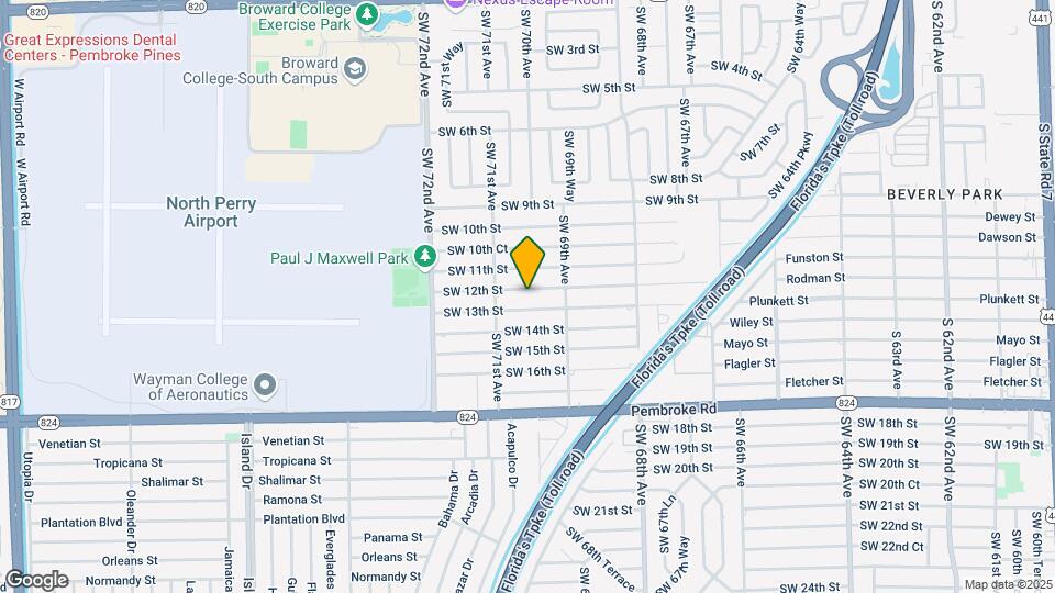 7000 SW 12th St Map and Location Details