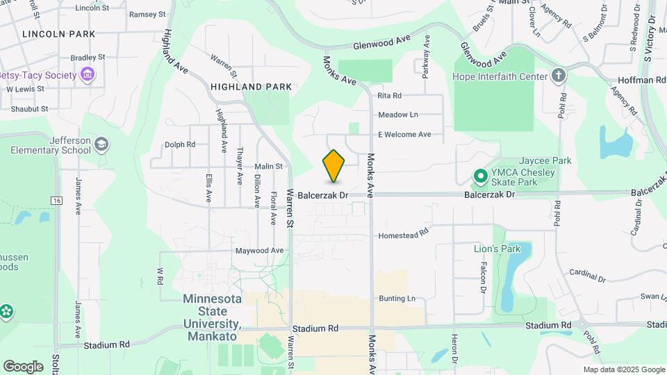 202 Balcerzak Dr Mapa y Detalles de la Ubicación