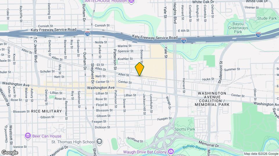 4109 Allen St Map and Location Details