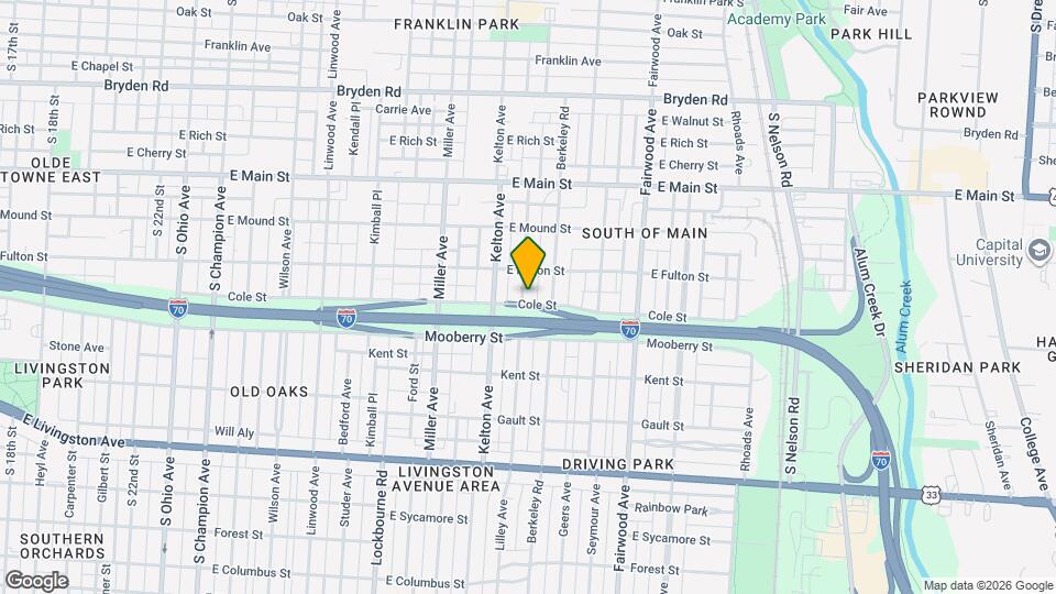 614 Lilley Ave Map and Location Details