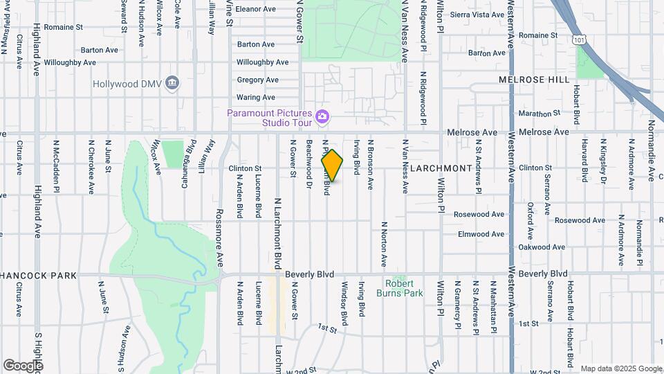 560 N Plymouth Blvd Map and Location Details