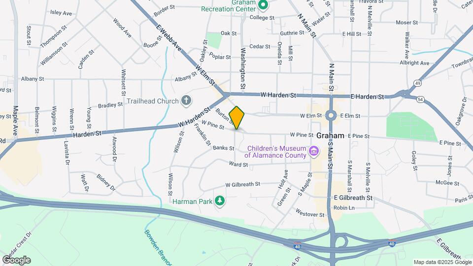 204 Home Ave Map and Location Details