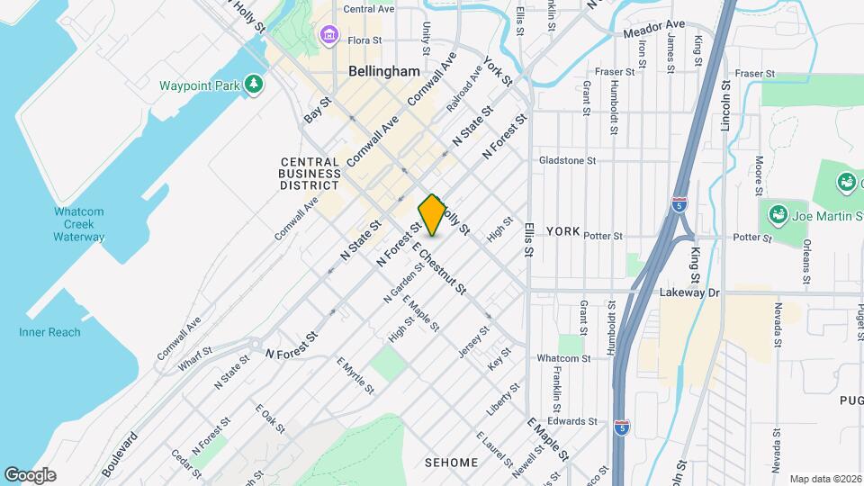 1205 N Garden St Mapa y Detalles de la Ubicación
