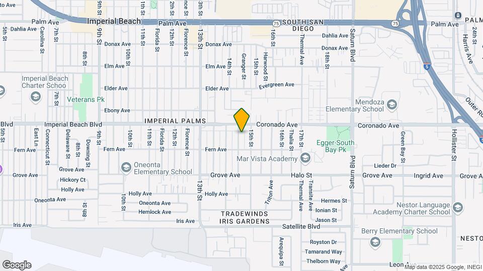 1141 Granger St Mapa y Detalles de la Ubicación