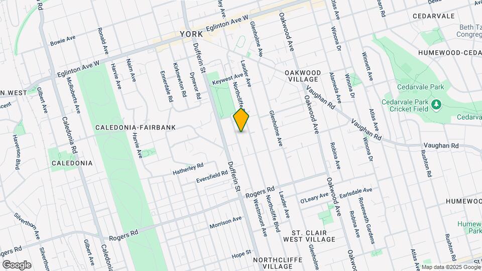523 Westmount Av Map and Location Details