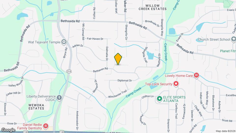 1462 Ester Ct Map and Location Details