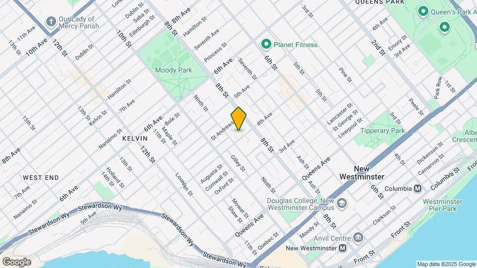 815 Fourth Av Map and Location Details