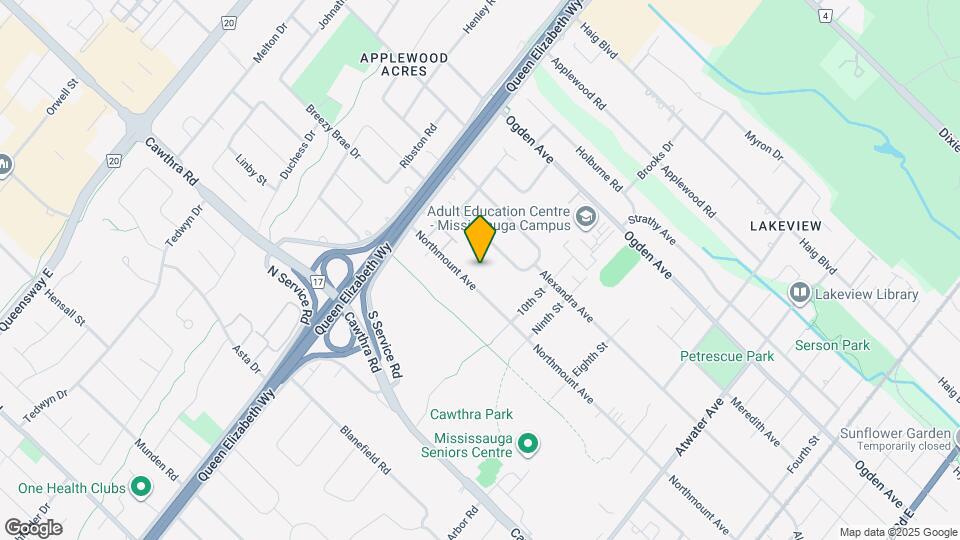 1559 Northmount Ave Map and Location Details