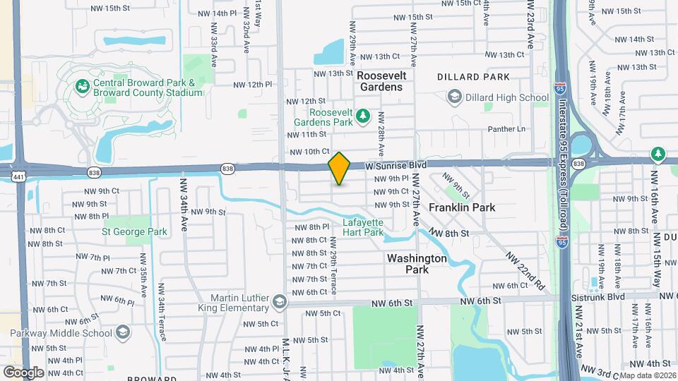 2875 NW 9th Ct Map and Location Details