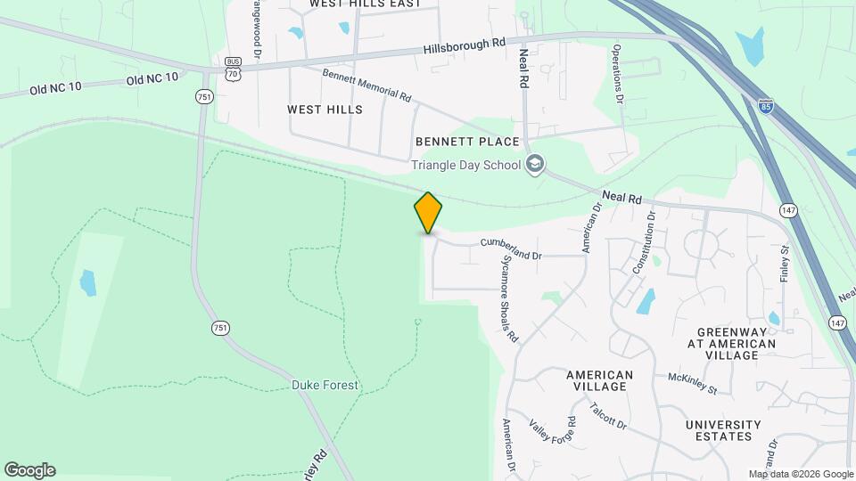 5013 Kettle Creek Rd Map and Location Details