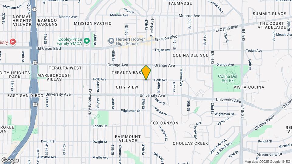 4083 47th St Mapa y Detalles de la Ubicación