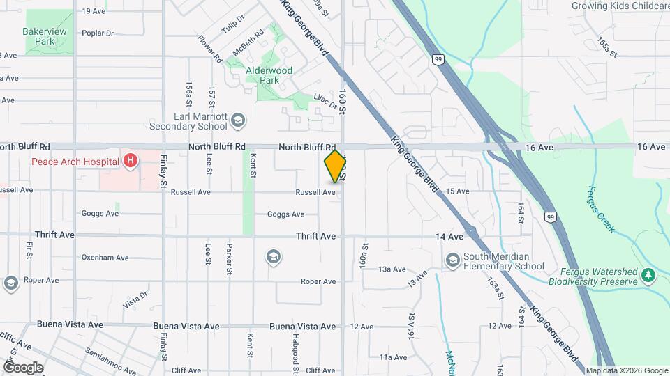 1501 Stayte Rd Map and Location Details