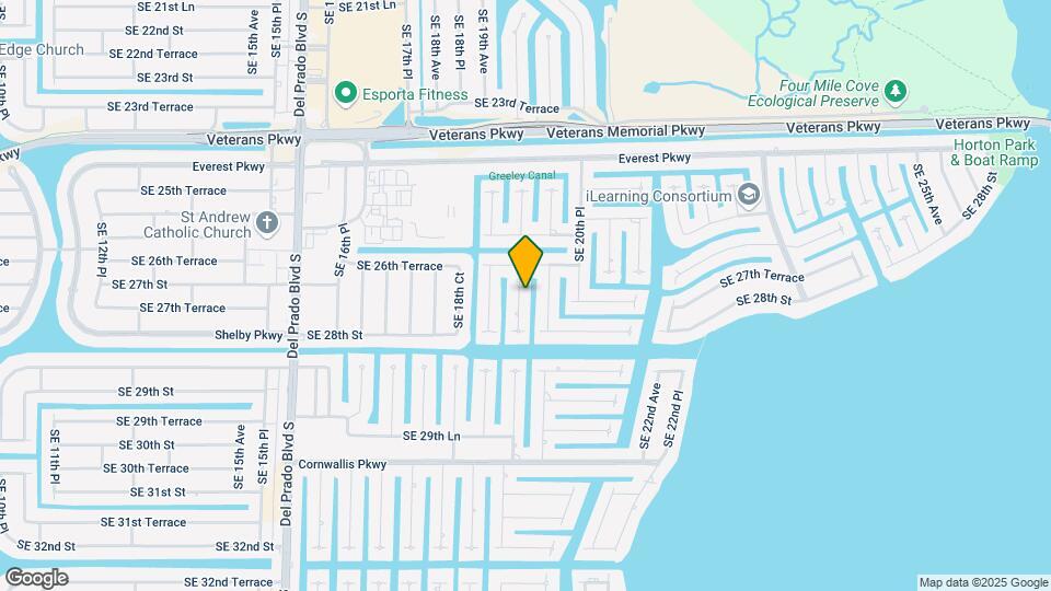 2633 SE 19th Pl Map and Location Details