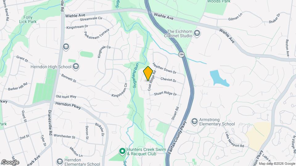 1516 Coat Ridge Rd Map and Location Details