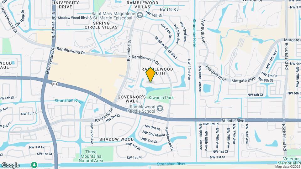 8592 NW 7th St Map and Location Details