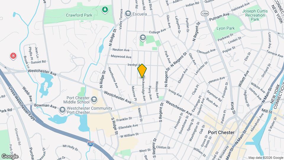 70 Breckenridge Ave Map and Location Details