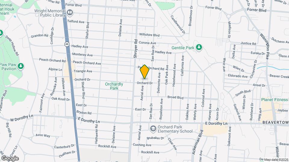 2640 Aerial Ave Mapa y Detalles de la Ubicación