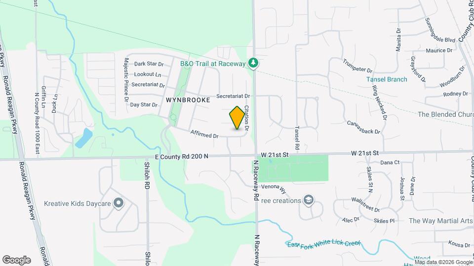 10912 Affirmed Dr Map and Location Details