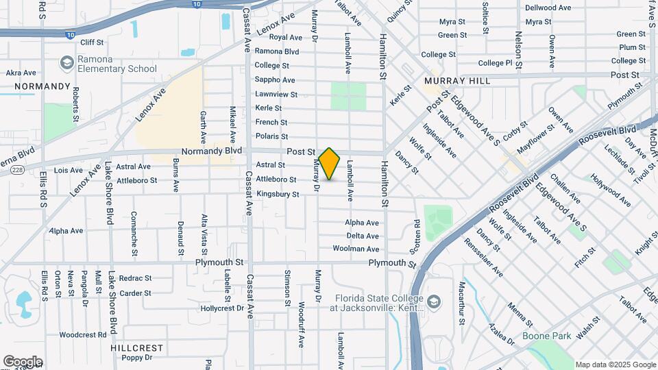 4640 Attleboro St Mapa y Detalles de la Ubicación