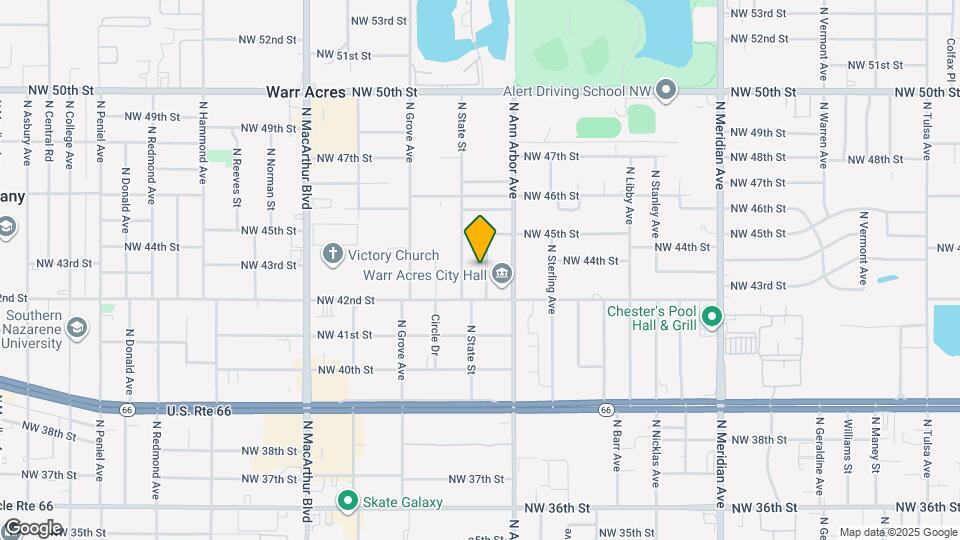 4309 N Wall St Map and Location Details