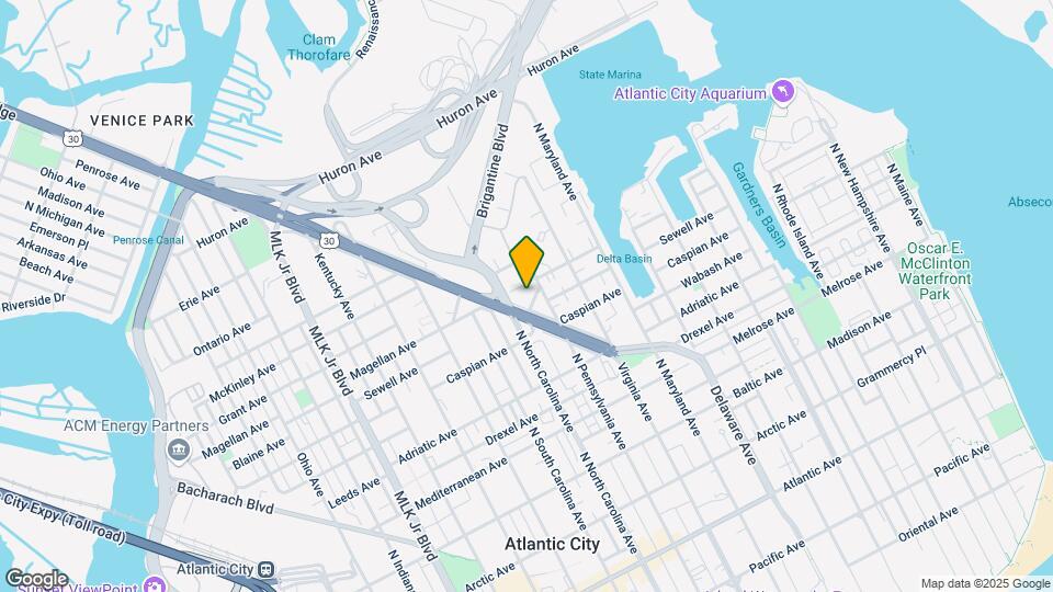 655 Absecon Blvd Map and Location Details