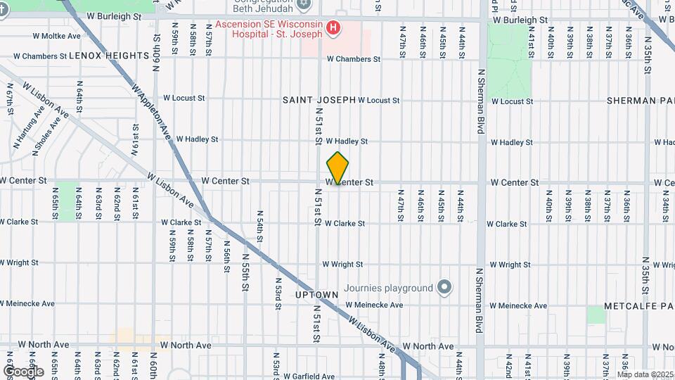 2661 N 50th St Map and Location Details