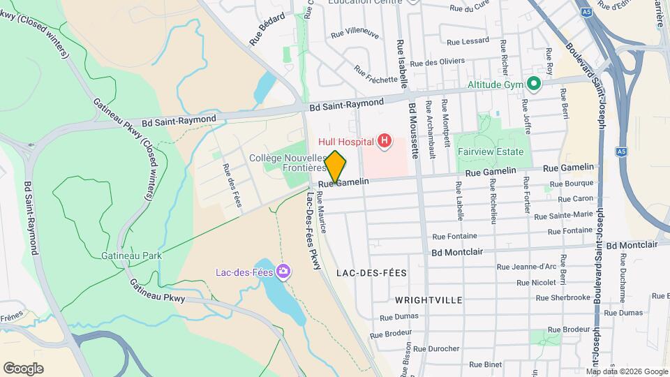 263 Gamelin Rue Map and Location Details