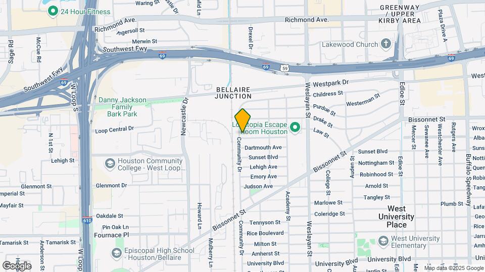 4254 Albans Rd Map and Location Details