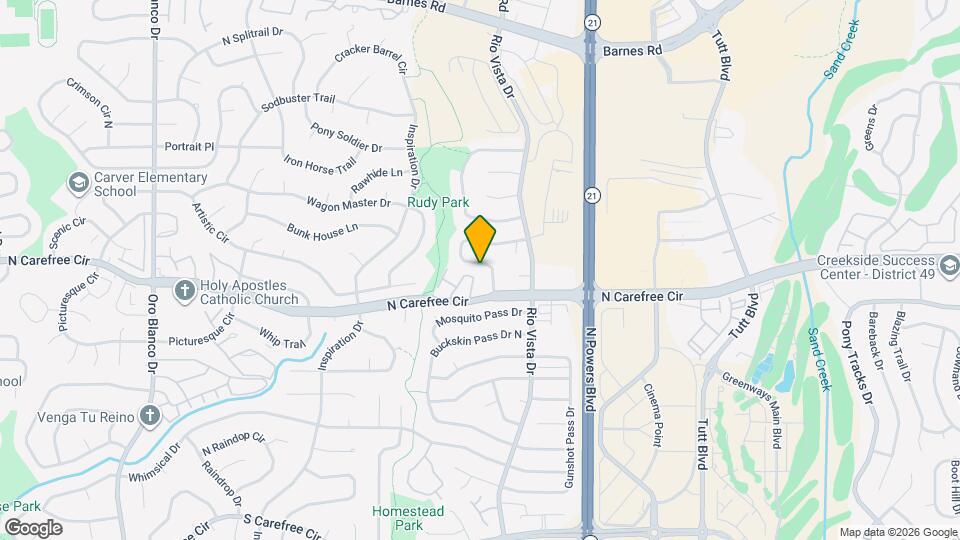 5518 Wilkerson Pass Dr Mapa y Detalles de la Ubicación