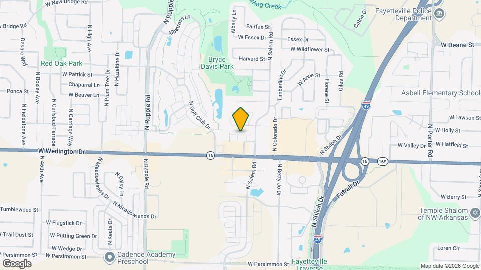 3457 W Chevaux Dr Map and Location Details