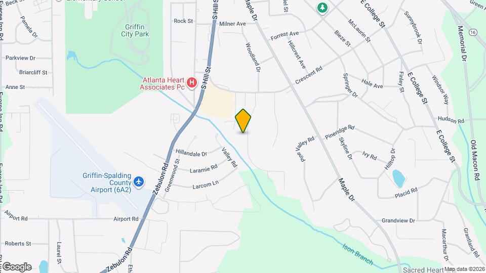 845 Crescent Ln Map and Location Details