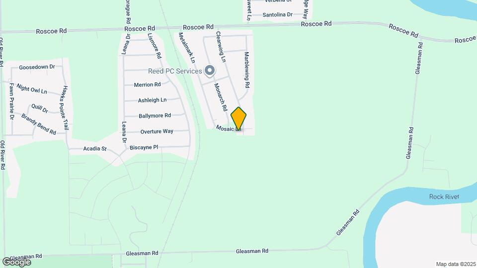 558 Mosaic Ln, Unit 1 Map and Location Details