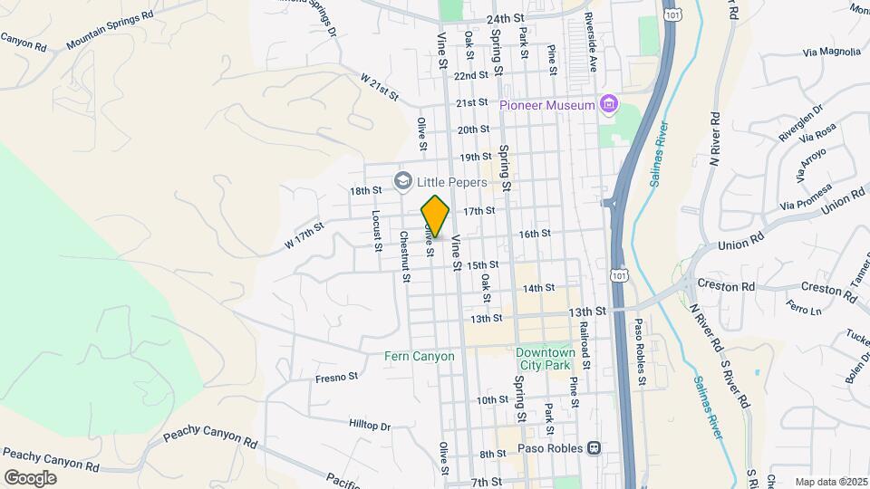 406 16th St Map and Location Details