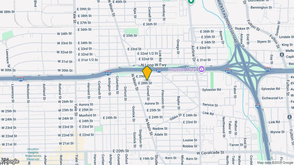 738 E 28th St Map and Location Details