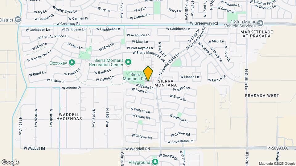 17737 W Mandalay Ln Map and Location Details