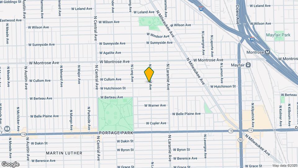 4231 N Lockwood Ave Map and Location Details