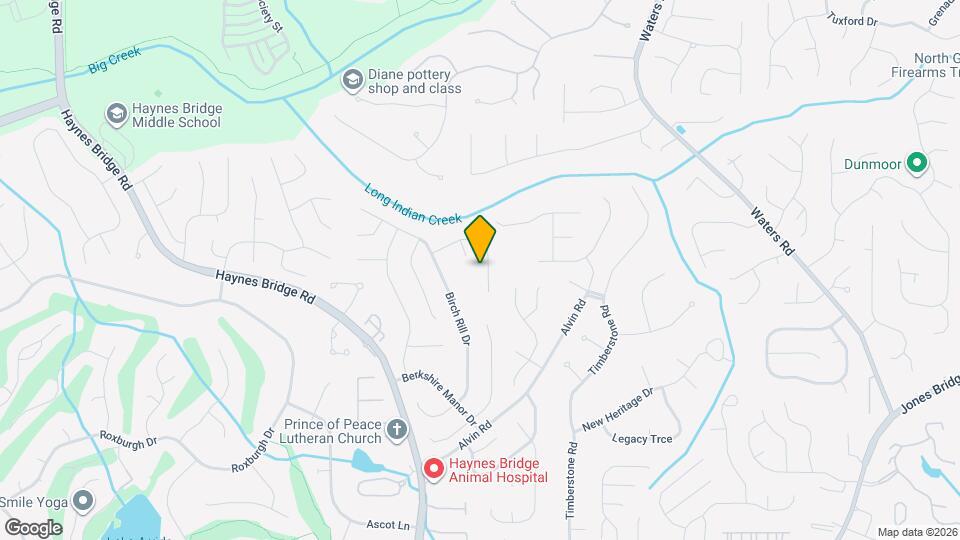 3263 Long Indian Creek Ct Map and Location Details