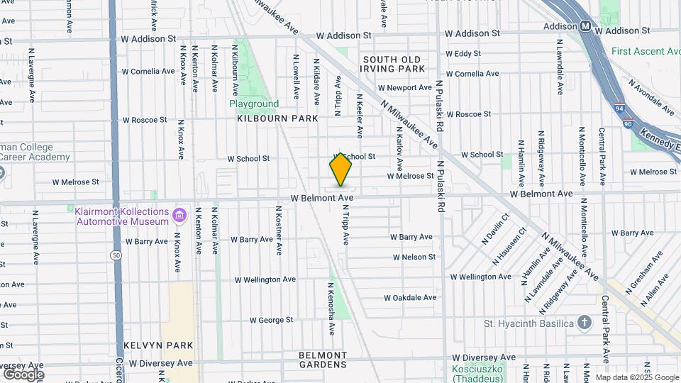 4220 W Belmont Ave Map and Location Details